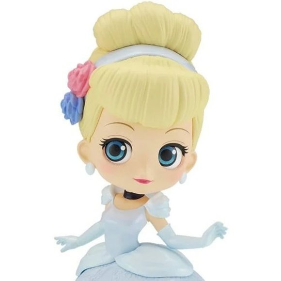 Disney Cinderella Flower Style Version B Q Posket Statue - Banpresto - Picture 1 of 7